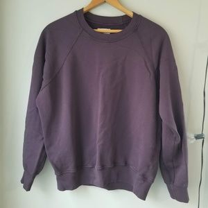 Recycled Organic Cotton ForDays Purple Sweatshirt
